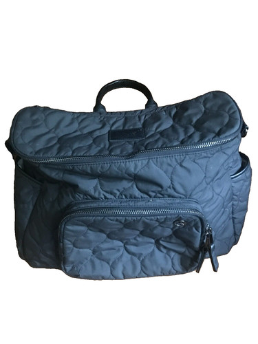 Mamas papas black quilted - &,